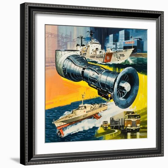 Jet Engines That Do Not Fly-Wilf Hardy-Framed Giclee Print