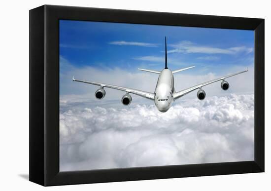 Jet Flight, Composite Image-Victor De Schwanberg-Framed Premier Image Canvas