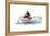 Jet Ski - Icon-Lantern Press-Framed Stretched Canvas