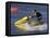 Jet Skier-null-Framed Premier Image Canvas