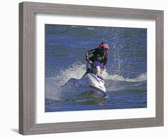 Jet Skier-null-Framed Photographic Print