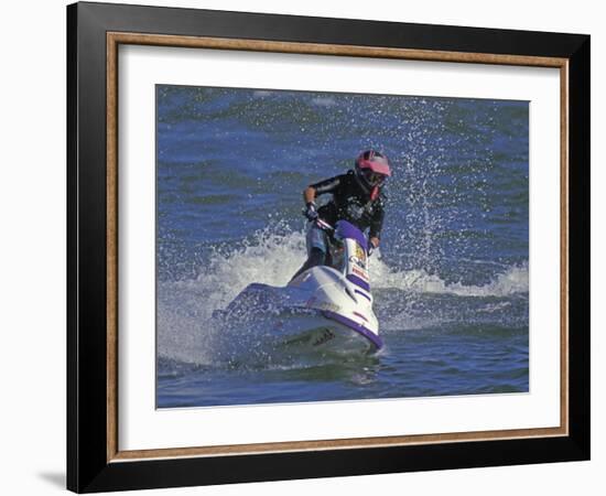 Jet Skier-null-Framed Photographic Print