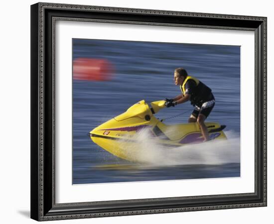 Jet Skier-null-Framed Photographic Print