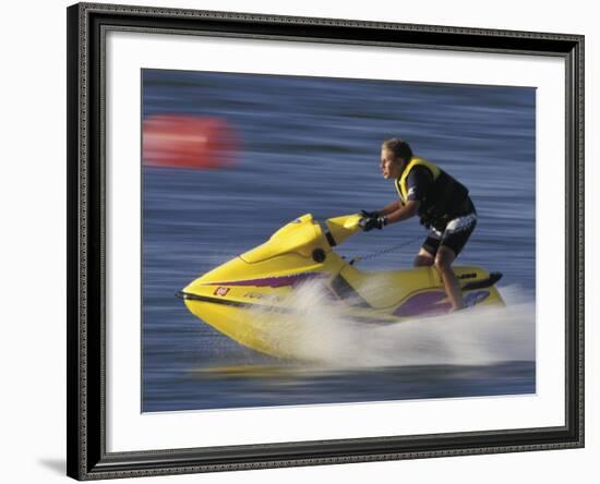 Jet Skier-null-Framed Photographic Print