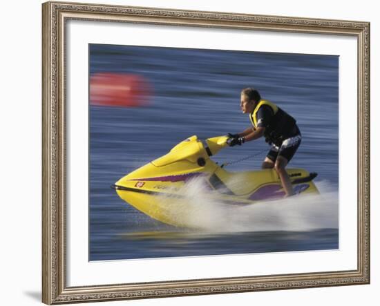 Jet Skier-null-Framed Photographic Print