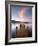 Jetty and Derwentwater at Sunset, Near Keswick, Lake District National Park, Cumbria, England, Uk-Lee Frost-Framed Photographic Print