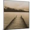 Jetty And Loch-Bill Philip-Mounted Giclee Print