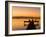 Jetty at Sunset, Caye Caulker, Belize-Russell Young-Framed Photographic Print