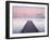 Jetty on the Lake Azur, Les Landes, Franc-Nadia Isakova-Framed Photographic Print