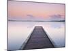 Jetty on the Lake Azur, Les Landes, Franc-Nadia Isakova-Mounted Photographic Print