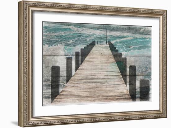 Jetty-Sheldon Lewis-Framed Art Print