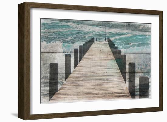 Jetty-Sheldon Lewis-Framed Art Print