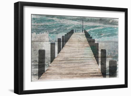 Jetty-Sheldon Lewis-Framed Art Print