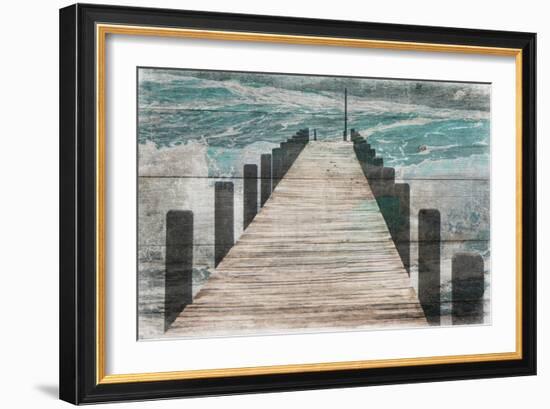 Jetty-Sheldon Lewis-Framed Art Print