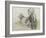 Jeune Bretonne assise-Paul Gauguin-Framed Giclee Print