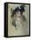 Jeune femme au chapeau-Jacques-emile Blanche-Framed Premier Image Canvas