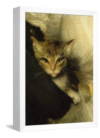 Jeune Femme Et Petit Garcon Tenant Un Chat Giclee Print John Hoppner Art Com