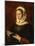 Jeune femme lisant un livre d'heures-Ambrosius Benson-Mounted Giclee Print