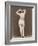 Jeune femme nue debout, de dos-Jean-Louis Igout-Framed Giclee Print