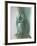 Jeune femme-Francis De Saint-genies-Framed Limited Edition