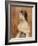 Jeune fille au ruban bleu-Pierre-Auguste Renoir-Framed Giclee Print