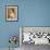 Jeune fille au ruban bleu-Pierre-Auguste Renoir-Framed Giclee Print displayed on a wall