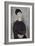 Jeune fille brune, assise-Amedeo Modigliani-Framed Giclee Print