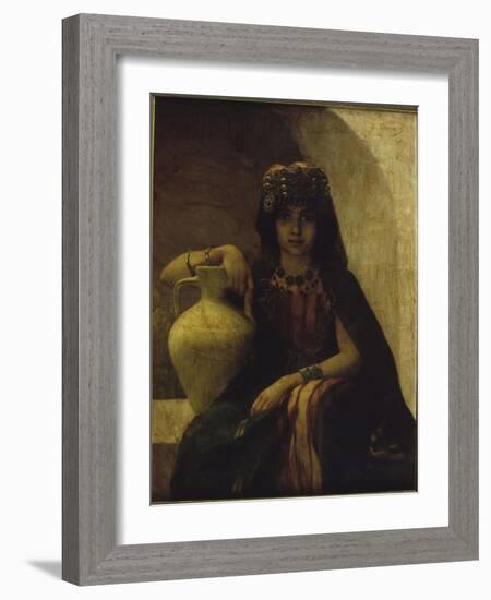 Jeune fille de Grande Kabylie : Portrait d'Algérienne-Louise Canuet-Framed Giclee Print