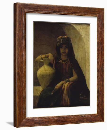 Jeune fille de Grande Kabylie : Portrait d'Algérienne-Louise Canuet-Framed Giclee Print