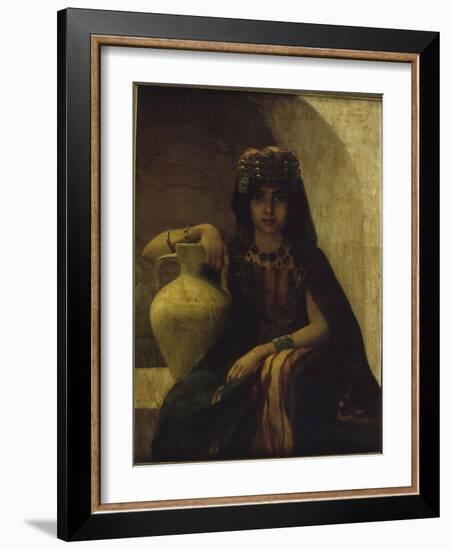 Jeune fille de Grande Kabylie : Portrait d'Algérienne-Louise Canuet-Framed Giclee Print