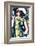 Jeune Fille en Vert-Tamara de Lempicka-Framed Premium Giclee Print