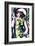 Jeune Fille en Vert-Tamara de Lempicka-Framed Premium Giclee Print