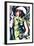 Jeune Fille en Vert-Tamara de Lempicka-Framed Premium Giclee Print