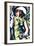 Jeune Fille en Vert-Tamara de Lempicka-Framed Premium Giclee Print