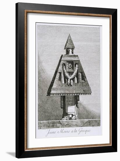 Jeune Moine a La Greque-Ennemond Alexandre Petitot-Framed Giclee Print