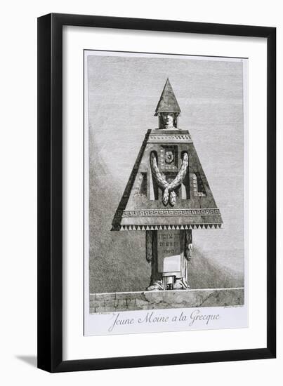 Jeune Moine a La Greque-Ennemond Alexandre Petitot-Framed Giclee Print