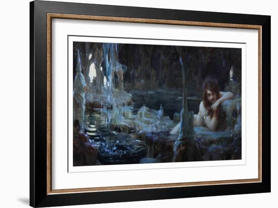 Jeune Naiade-Paul Emile Chabas-Framed Art Print