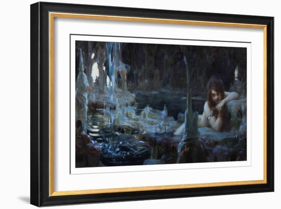 Jeune Naiade-Paul Emile Chabas-Framed Art Print