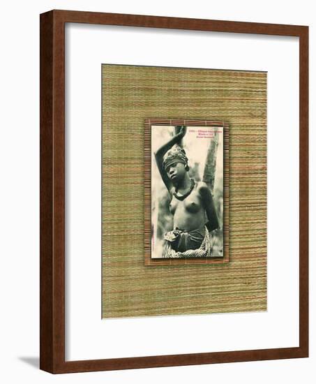 Jeune Soussou-null-Framed Art Print