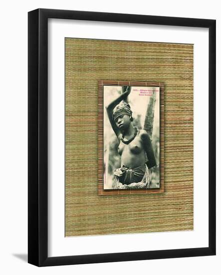 Jeune Soussou-null-Framed Art Print