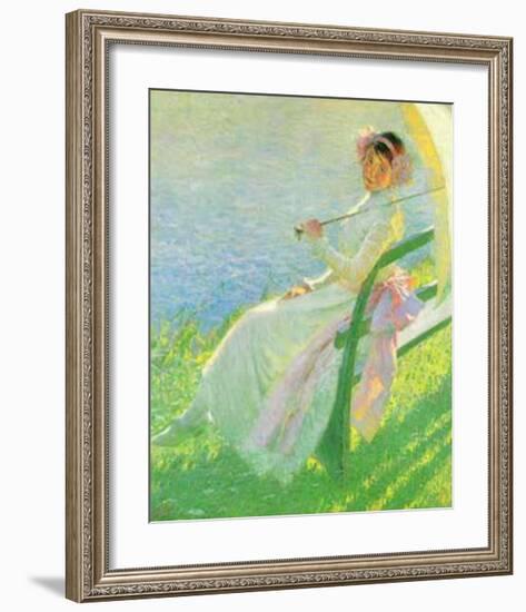 Jeunesse et Soleil-Suzor Cote-Framed Art Print