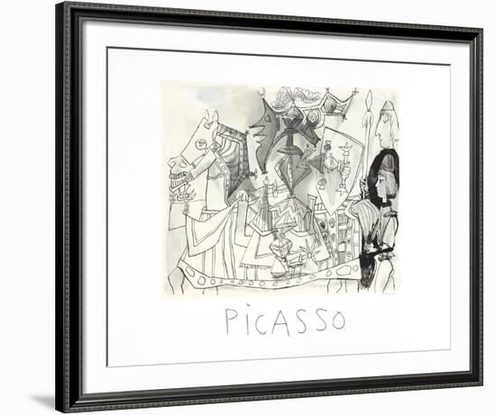 Jeux de Pages-Pablo Picasso-Framed Collectable Print