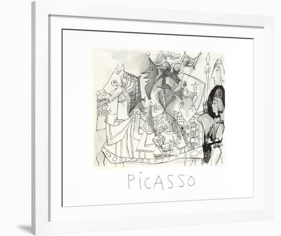 Jeux de Pages-Pablo Picasso-Framed Collectable Print