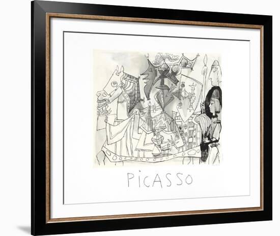 Jeux de Pages-Pablo Picasso-Framed Collectable Print