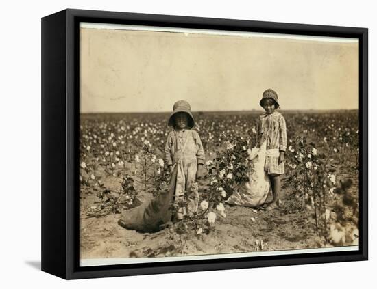 Jewel and Harold Walker-Lewis Wickes Hine-Framed Premier Image Canvas