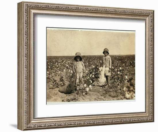 Jewel and Harold Walker-Lewis Wickes Hine-Framed Giclee Print