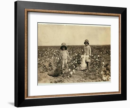 Jewel and Harold Walker-Lewis Wickes Hine-Framed Giclee Print