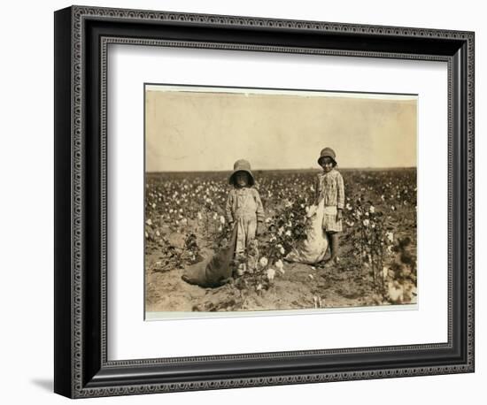 Jewel and Harold Walker-Lewis Wickes Hine-Framed Giclee Print