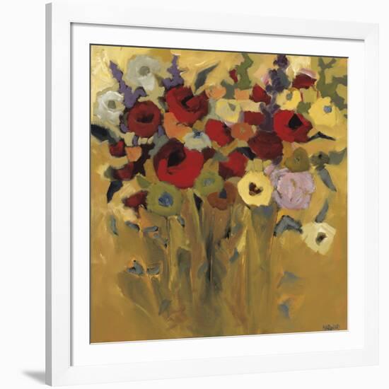 Jewel Bouquet-Jennifer Harwood-Framed Art Print