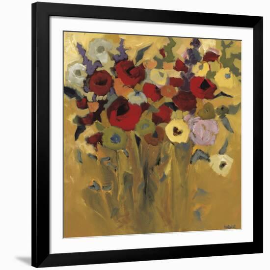 Jewel Bouquet-Jennifer Harwood-Framed Art Print